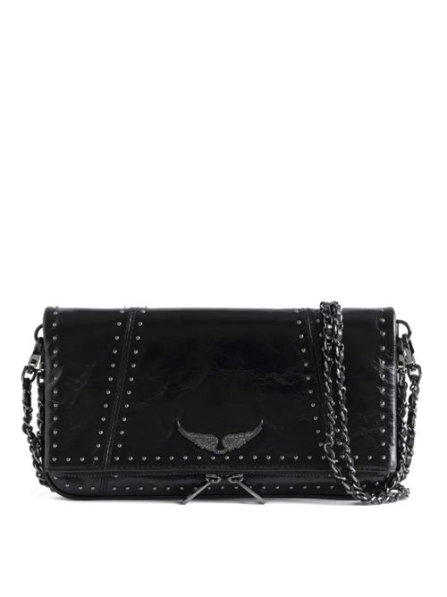 ROCK VINTAGE PATENT STUDS ZADIG&VOLTAIRE | LWBA04243011 BLACK